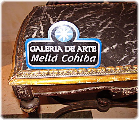 Caleria de Arte Melia Cohiba Havana