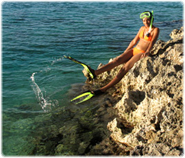 Snorkeling in Cuba