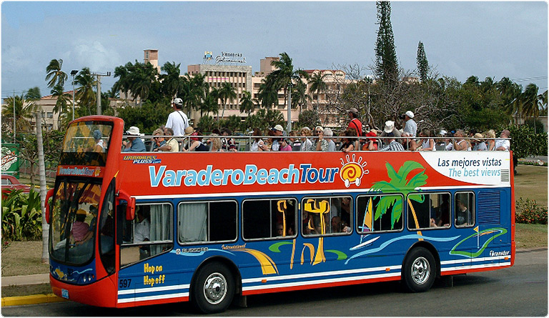 Tourist Bus Tour in Varadero
